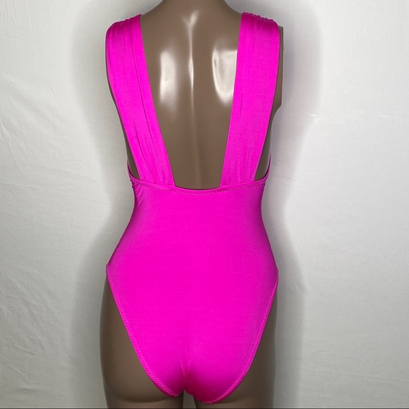 Trina Turk Getaway Crisscross Plunge Swimsuit - Picture 3 of 3